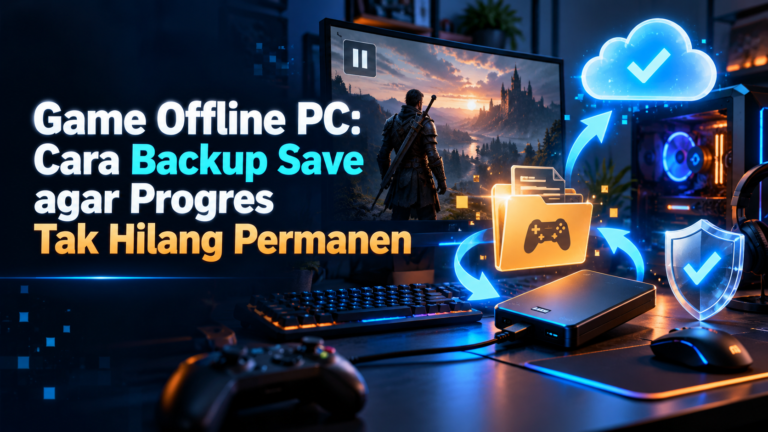 game - Game Offline PC: Cara Backup Save agar Progres Tak Hilang Permanen