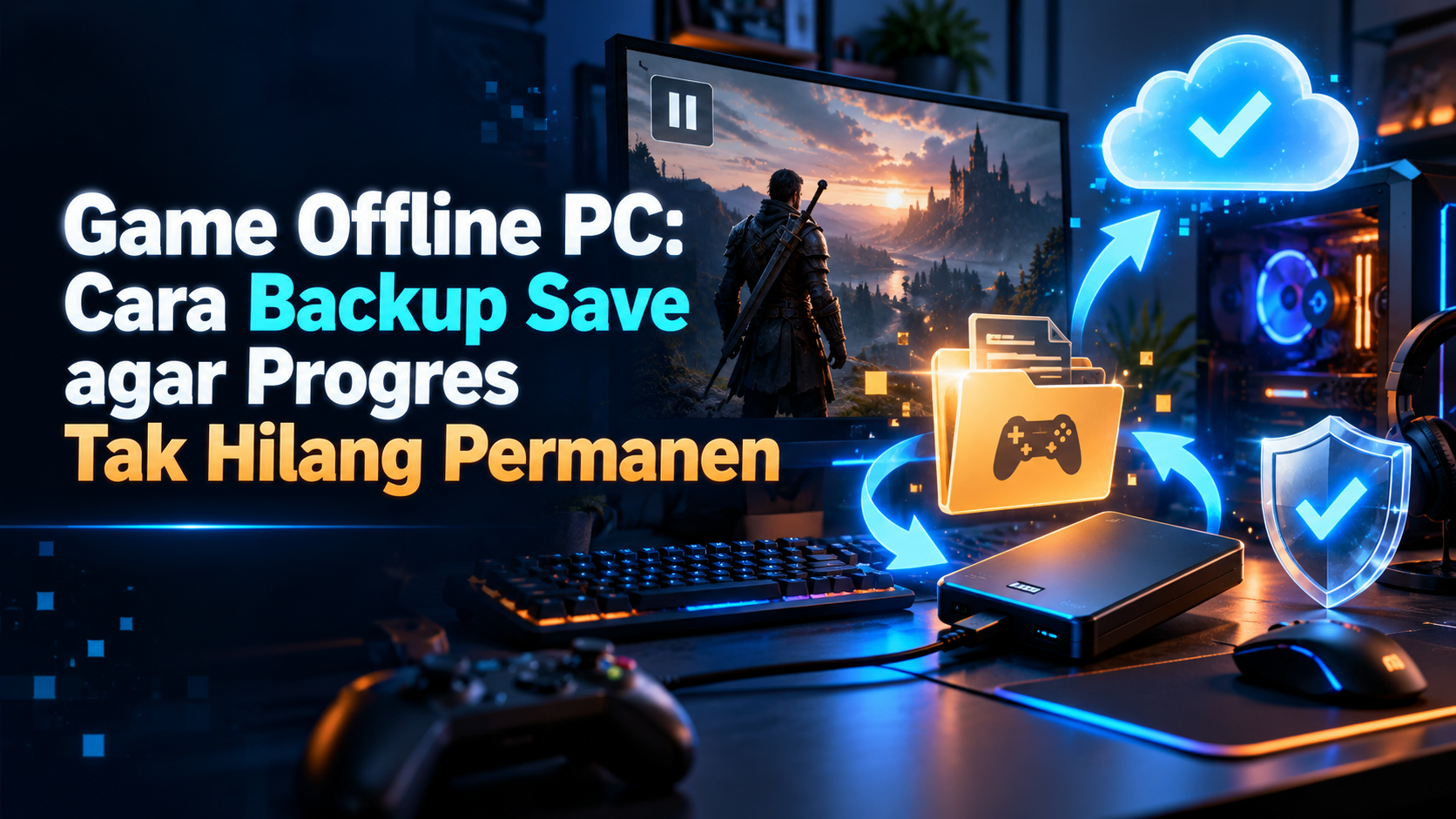 game - Game Offline PC: Cara Backup Save agar Progres Tak Hilang Permanen