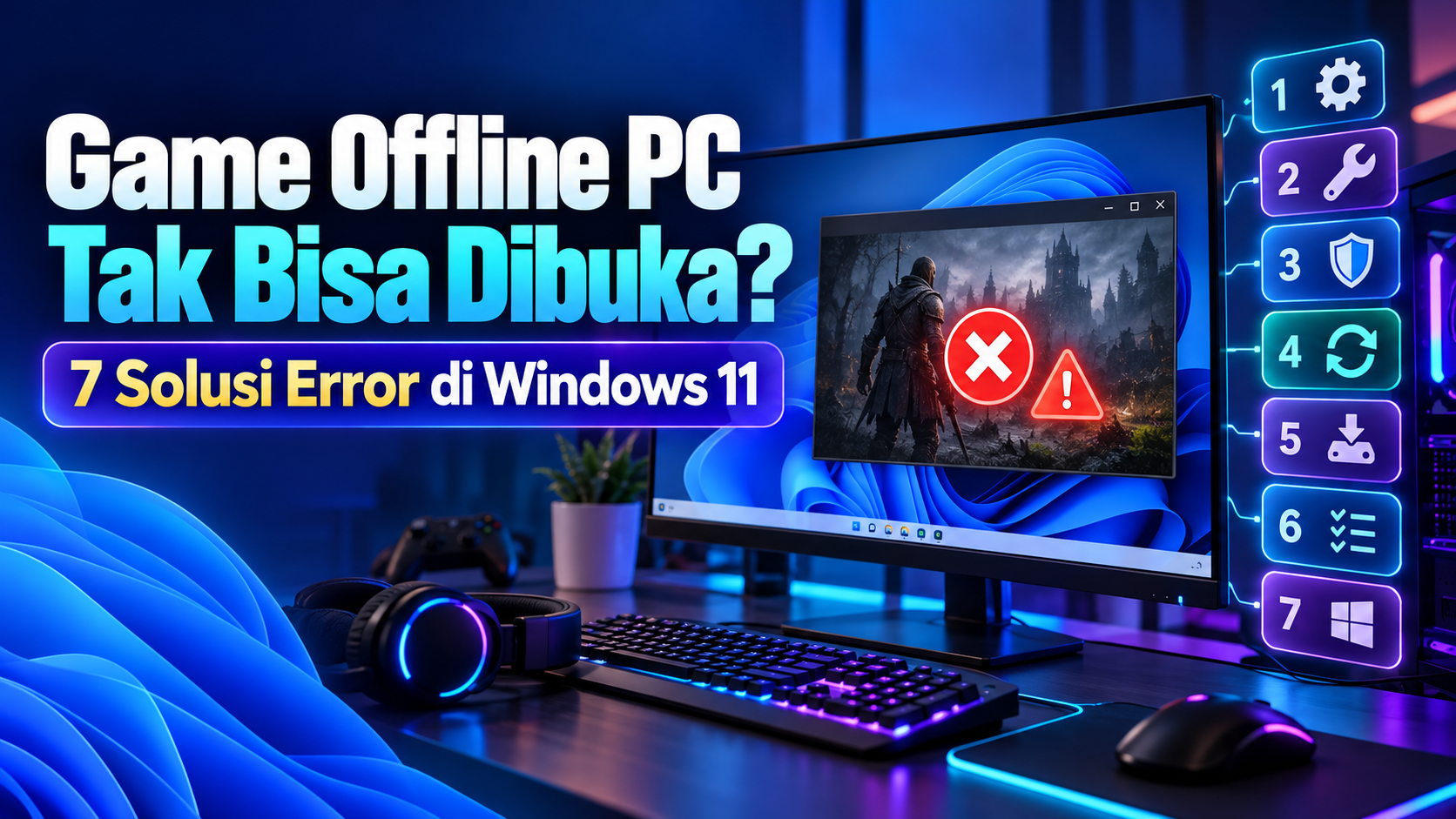 game - Game Offline PC Tak Bisa Dibuka? 7 Solusi Error di Windows 11