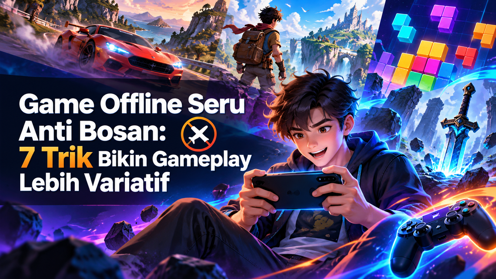 game - Game Offline Seru Anti Bosan: 7 Trik Bikin Gameplay Lebih Variatif