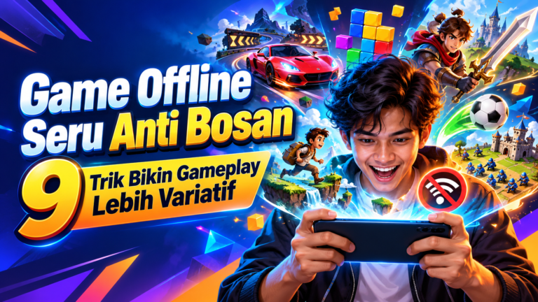 game - Game Offline Seru Anti Bosan: 9 Trik Bikin Gameplay Lebih Variatif