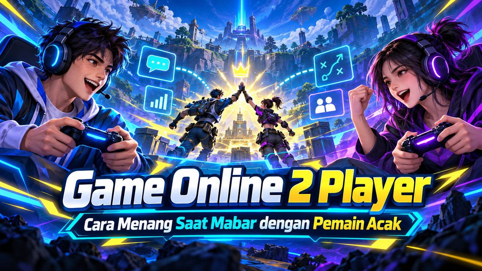 game - Game Online 2 Player: Cara Menang Saat Mabar dengan Pemain Acak