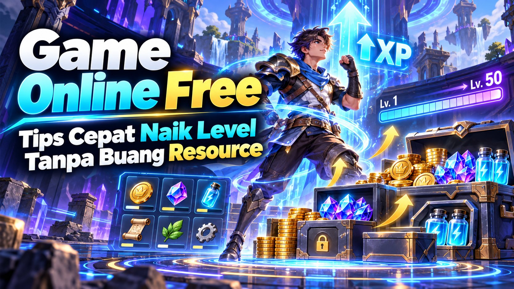 game - Game Online Free: Tips Cepat Naik Level Tanpa Buang Resource