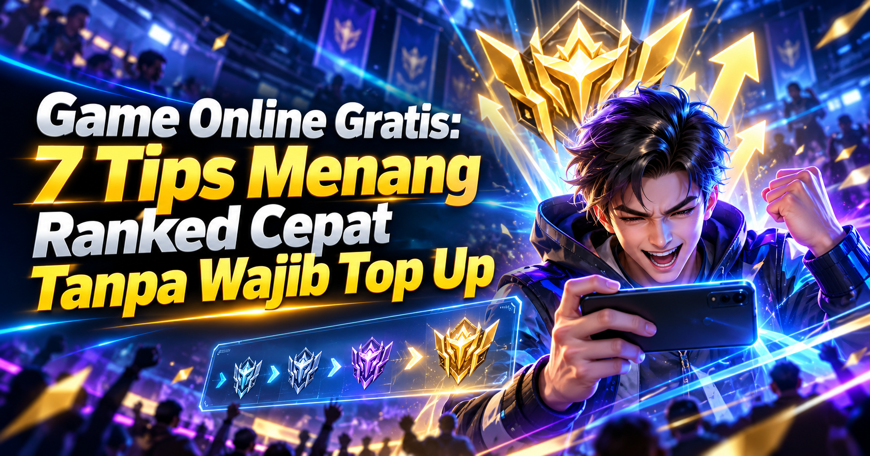 game - Game Online Gratis: 7 Tips Menang Ranked Cepat Tanpa Wajib Top Up