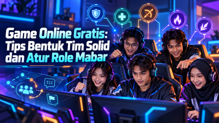 game - Game Online Gratis: Tips Bentuk Tim Solid dan Atur Role Mabar
