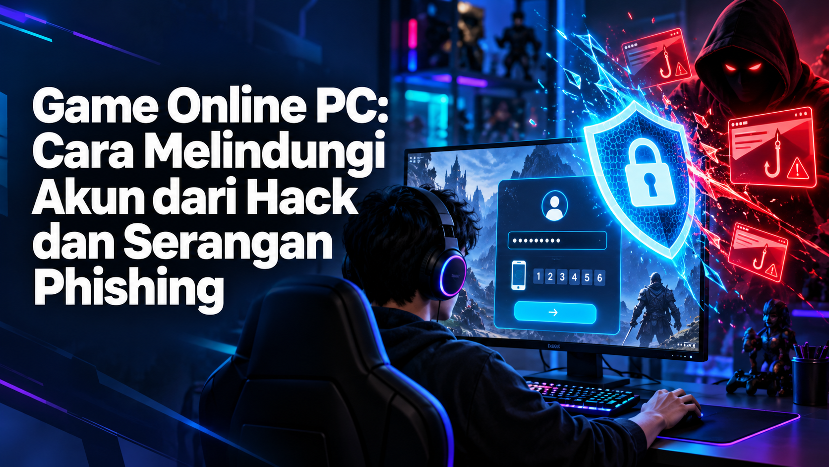 game - Game Online PC: Cara Melindungi Akun dari Hack dan Serangan Phishing