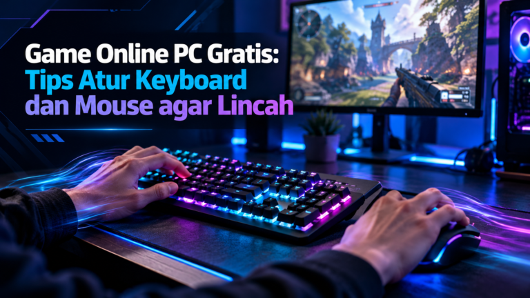 game - Game Online PC Gratis: Tips Atur Keyboard dan Mouse agar Lincah