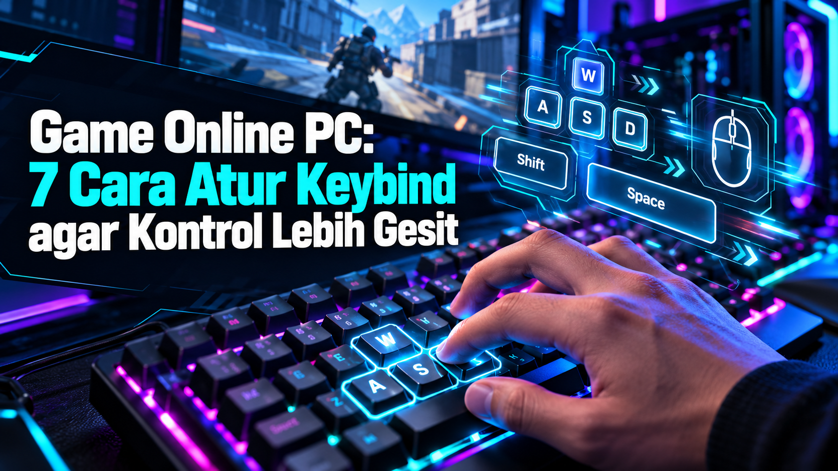 keybind - Game Online PC: 7 Cara Atur Keybind agar Kontrol Lebih Gesit