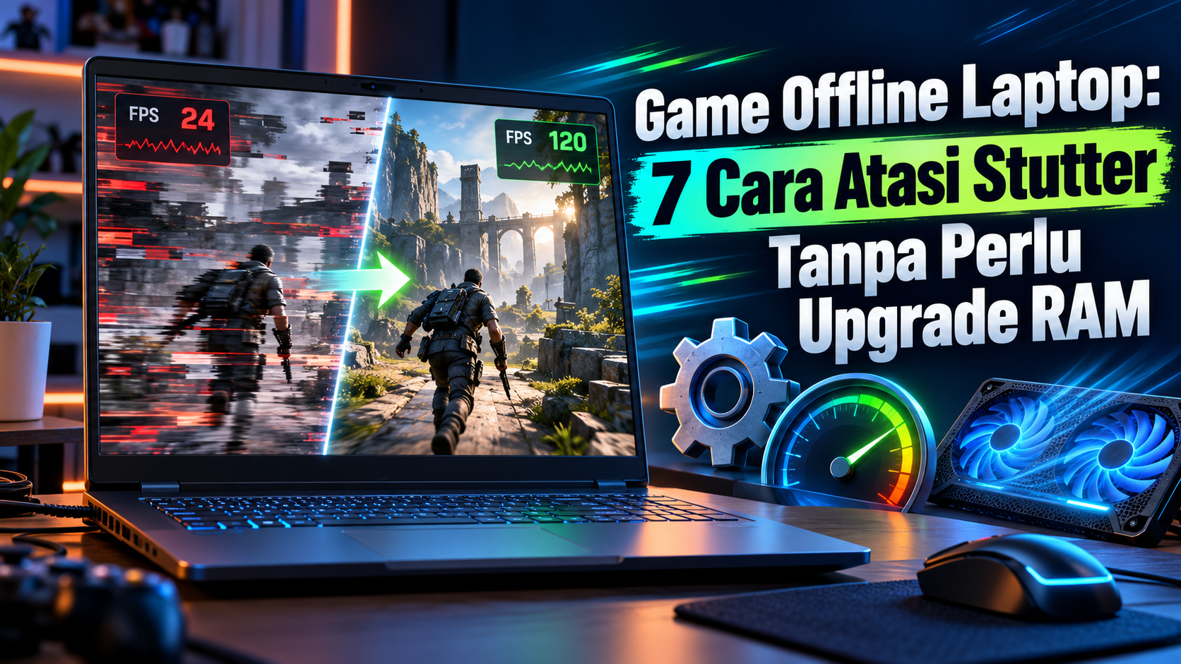 stutter - Game Offline Laptop: 7 Cara Atasi Stutter Tanpa Perlu Upgrade RAM